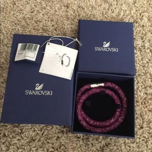 Swarovski crystal dust bracelet